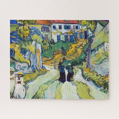 Vincent van Goghs Stairway at Auvers  Jigsaw Puzzle