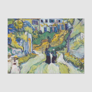Vincent van Gogh's Stairway at Auvers Tissue Paper