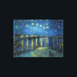 Vincent van Gogh's Starry Night Over the Rhone Canvas Print<br><div class="desc">Vincent van Gogh's Starry Night Over the Rhone Canvas Print
Vincent van Gogh's Starry Night Over the Rhone (1888)</div>