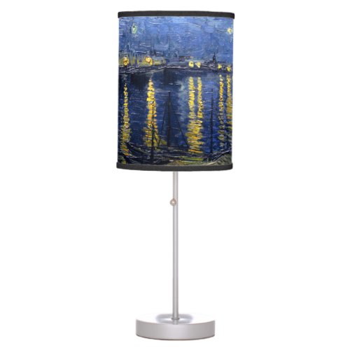 Vincent van Goghs Starry Night Over the Rhone Table Lamp