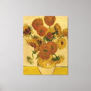 Vincent van Gogh's Sunflowers, 1878 Canvas Print