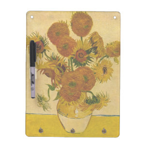 Vincent van Gogh's Sunflowers, 1878 Dry-Erase Board