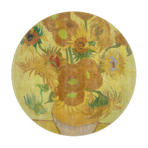 Vincent van Gogh's Sunflowers (1888) Cutting Board