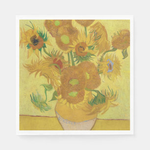 Vincent van Gogh's Sunflowers (1888) Napkins