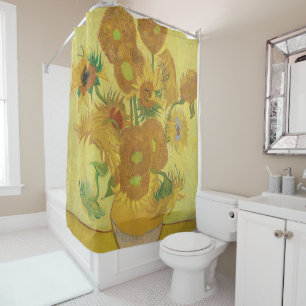 Vincent van Gogh's Sunflowers (1888) Shower Curtain
