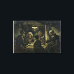 Vincent van Gogh's The Potato Eaters Canvas Print<br><div class="desc">Vincent van Gogh's The Potato Eaters Canvas Print
Vincent van Gogh's The Potato Eaters (1885)</div>