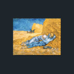 Vincent van Gogh's The Siesta Canvas Print<br><div class="desc">Vincent van Gogh's The Siesta Canvas Print
Vincent van Gogh's The Siesta (1890)</div>