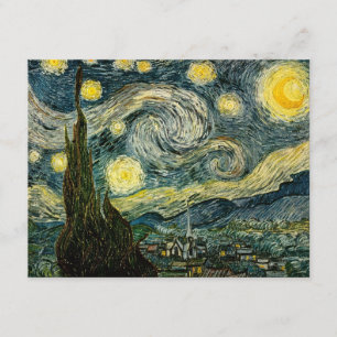 Vincent van Gogh's The Starry Night (1889) Invitation