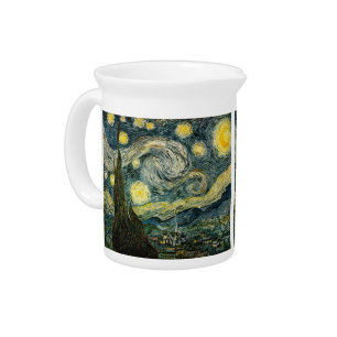 Vincent van Gogh's The Starry Night (1889) Pitcher