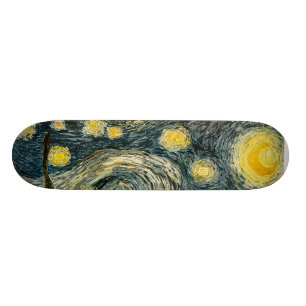 Vincent van Gogh's The Starry Night (1889) Skateboard Deck