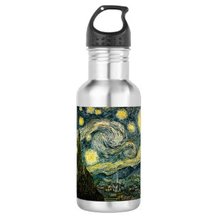 Vincent van Gogh's The Starry Night (1889) Water Bottle