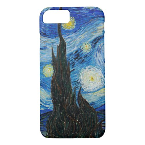 Vincent Van Goghs The Starry Night iPhone 87 Case