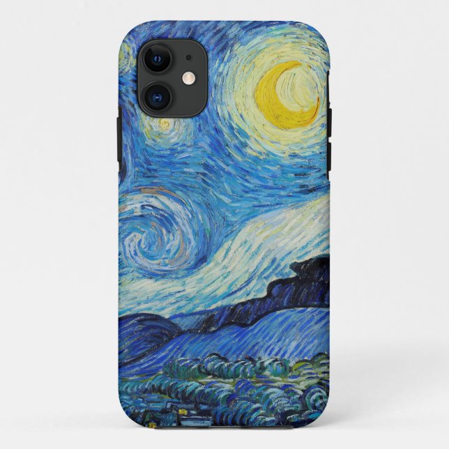 Vincent Van Gogh's The Starry Night Case-Mate iPhone Case (Back)
