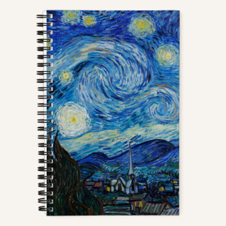 Vincent Van Gogh's The Starry Night  Notebook