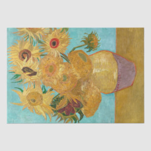 Vincent van Gogh's Vase with Twelve Sunflowers Tissue Paper