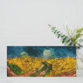 Vincent van Gogh's Wheat Field with Crows (1890) (Standing Front)