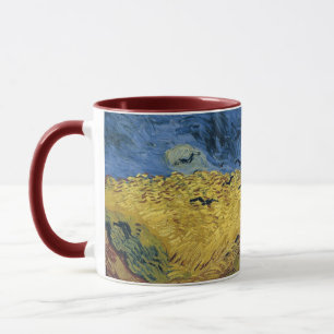Vincent van Gogh's Wheat Field with Crows (1890) Mug