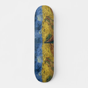 Vincent van Gogh's Wheat Field with Crows (1890) Skateboard Deck