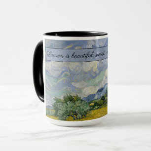 Vincent van Gogh's Wheat Field with Cypresses: Mug
