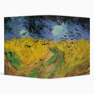 Vincent van Gogh's Wheat Fields Under Treatening S Binder