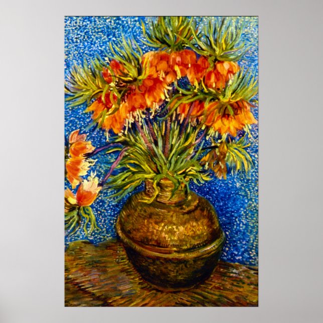 Vincent Willem van Gogh - Fritillaries Poster (Front)