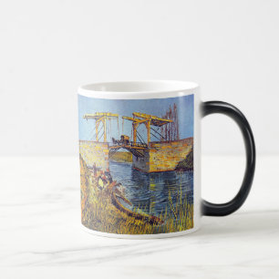 Vincent Willem van Gogh, Langlois Bridge at Arles Color Morph Mug