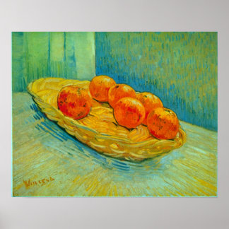 Vincent Willem van Gogh - Six Oranges Poster