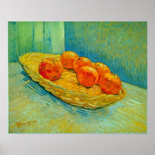 Vincent Willem van Gogh _ Six Oranges Poster