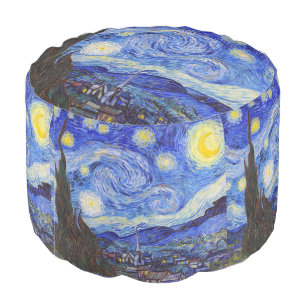 Vincent Willem van Gogh , "Starry Night" Pouf