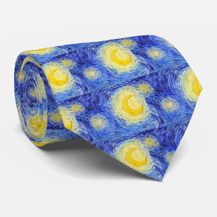 Vincent Willem van Gogh , “ Starry Night ” Tie