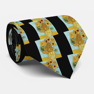 Vincent Willem van Gogh , "Sunflowers" Tie