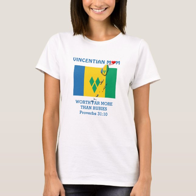 VINCENTIAN MOM Proverbs 31 T-Shirt (Front)