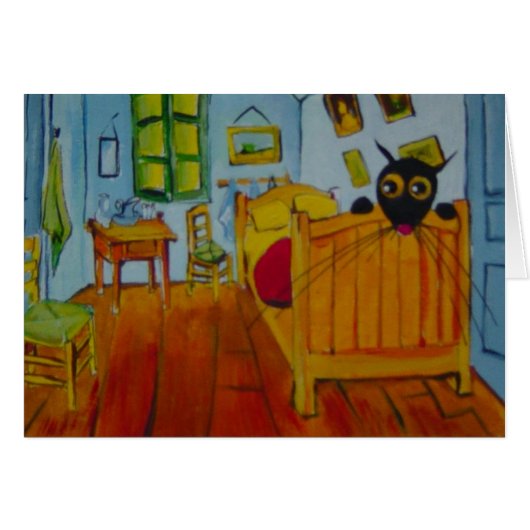 Vincent's bedroom cards (Front Horizontal)
