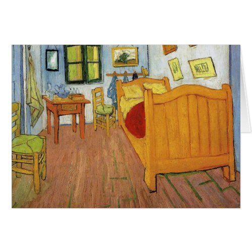 Vincents Bedroom in Arles by Van Gogh