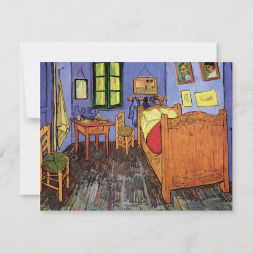 Vincents Bedroom in Arles by Vincent van Gogh