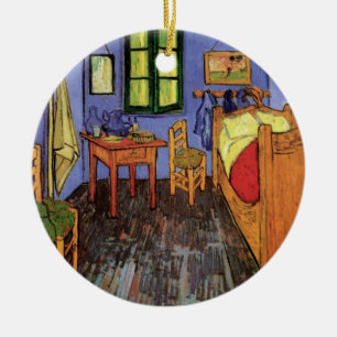 Vincent's Bedroom in Arles by Vincent van Gogh Ceramic Ornament
