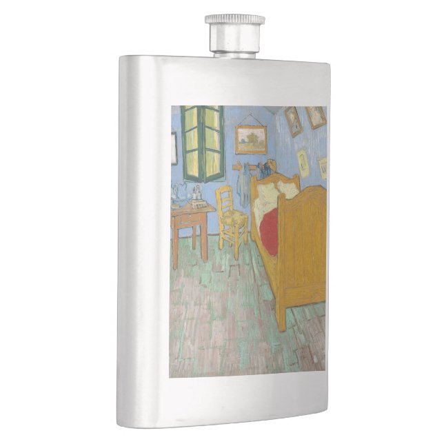 Vincent's Bedroom in Arles by Vincent van Gogh Flask (Right)