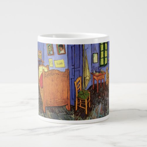 Vincents Bedroom in Arles by Vincent van Gogh Large Coffee Mug