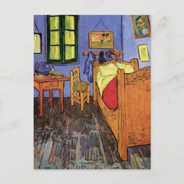 Vincent's Bedroom in Arles by Vincent van Gogh Postcard (Front)