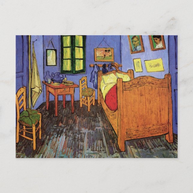 Vincent's Bedroom in Arles by Vincent van Gogh Postcard (Front)
