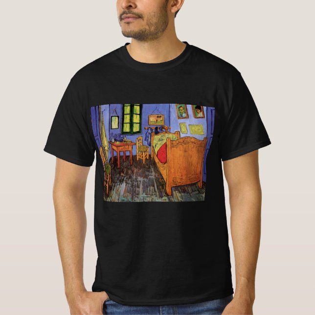 Vincent's Bedroom in Arles by Vincent van Gogh T-Shirt (Front)