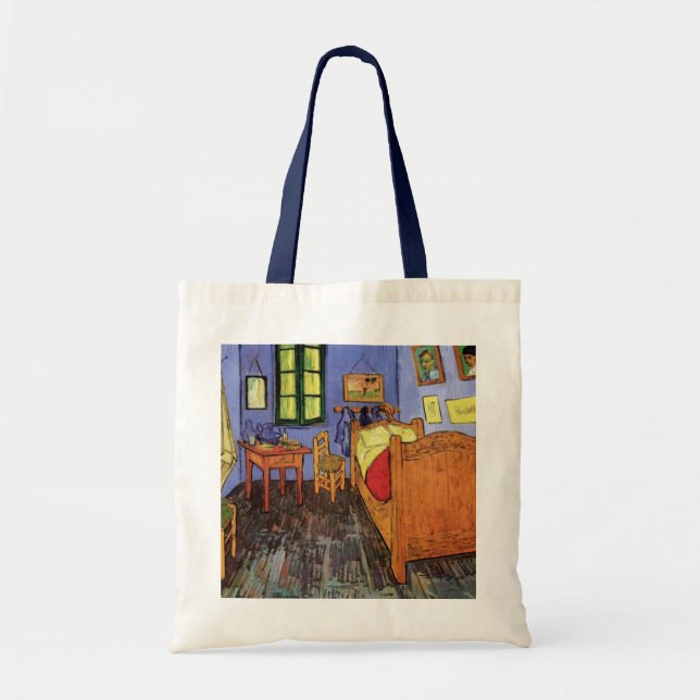 Vincent's Bedroom in Arles by Vincent van Gogh Tote Bag (Front)