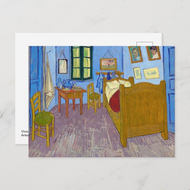 Vincent's Bedroom in Arles | Van Gogh | Postcard (Front/Back)
