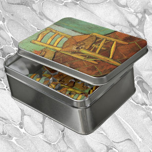 Vincent's Chair with His Pipe by Vincent van Gogh Jigsaw Puzzle