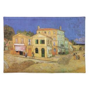 Vincent's House in Arles by Vincent van Gogh Cloth Placemat