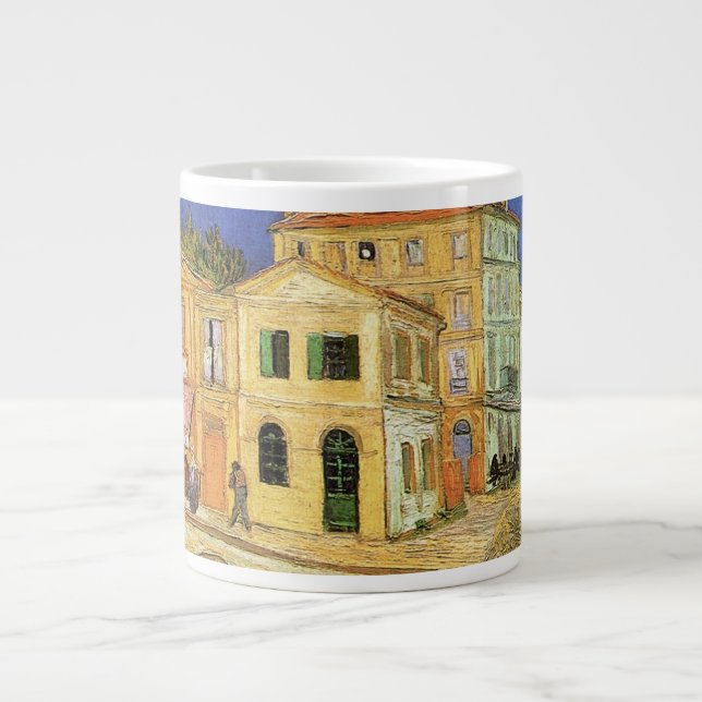 Vincent's House in Arles by Vincent van Gogh Giant Coffee Mug (Front)