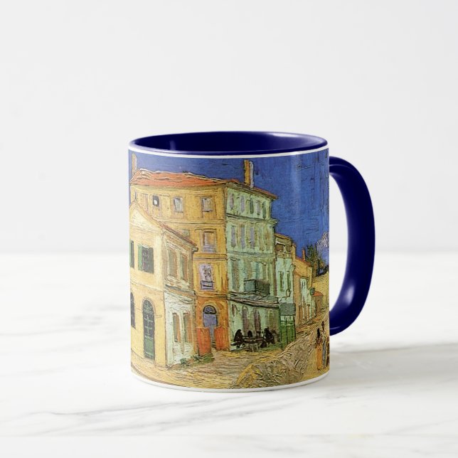 Vincent's House in Arles by Vincent van Gogh Mug (Front Right)