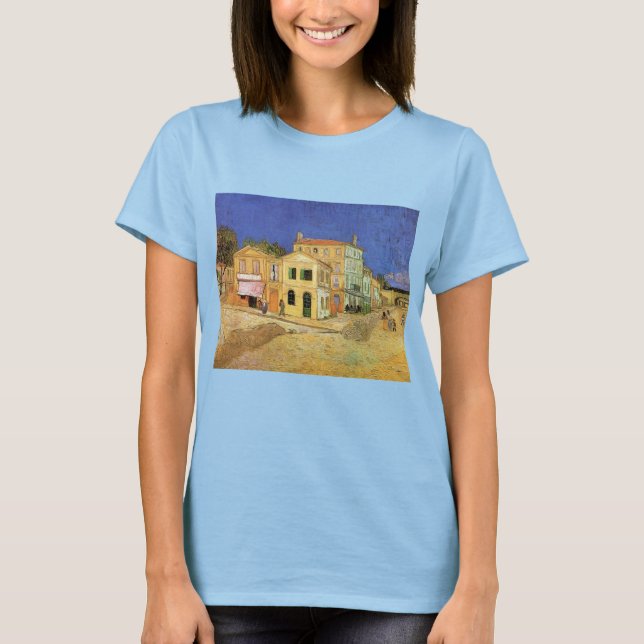 Vincent's House in Arles by Vincent van Gogh T-Shirt (Front)