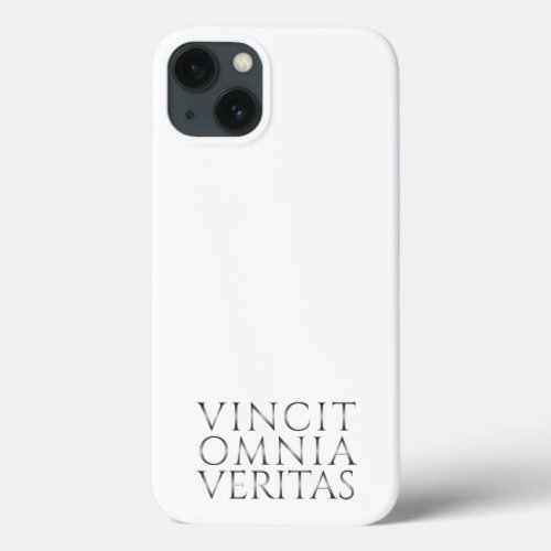 VINCIT OMNIA VERITAS iPhone 13 CASE