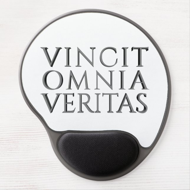 VINCIT OMNIA VERITAS GEL MOUSE PAD (Front)